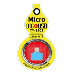 Adaptador OTG Ledstar Blister Amarillo