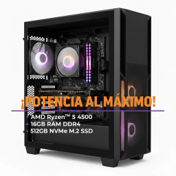 PC Ryzen 5 4500 16GB RAM/M2 512GB