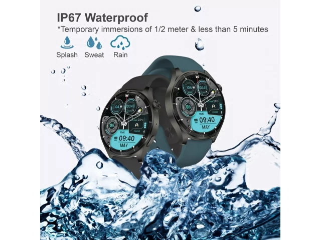 Dise&ntilde;o c&oacute;modo y ligero del Smartwatch Argom C61 Negro, ideal para uso diario en Uruguay.