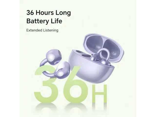 Dise&ntilde;o innovador de oreja abierta, m&aacute;xima estabilidad para deporte y color p&uacute;rpura exclusivo.