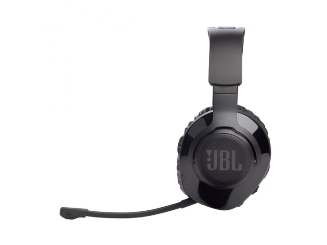 Vista lateral destacando el dise&ntilde;o ergon&oacute;mico del JBL Quantum 350.