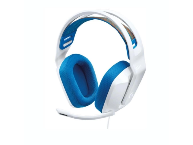 Logitech G335 Blanco | Auriculares Gaming Ligeros y Cómodos Logitech G335 Blanco | Auriculares Gaming Ligeros y Cómodos