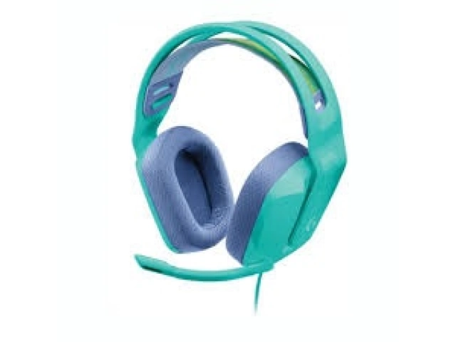Logitech G335 Mint: Auriculares Gaming Cómodos y Ligeros