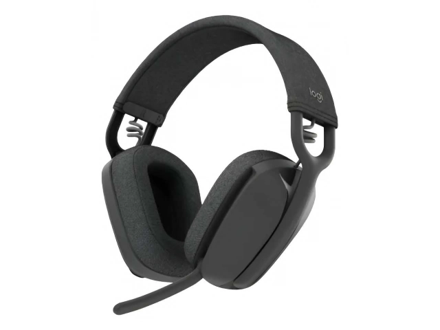 Fantech Studio Pro WHG03 Space Gray mostrando los controles en la copa y destacando su triple conectividad (2.4GHz, Bluetooth, Cable). Avlis Uruguay