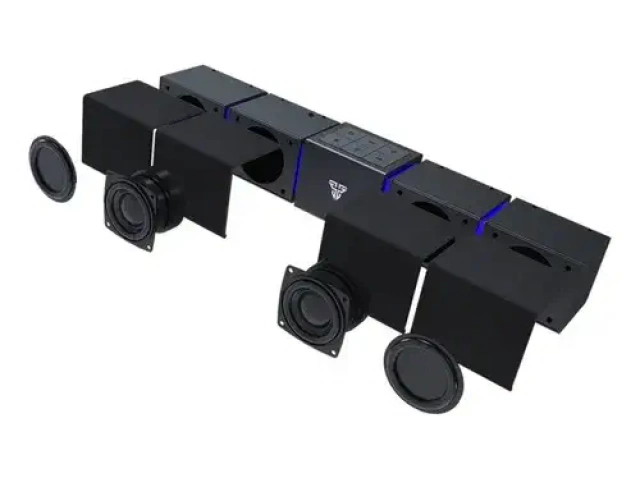 Compr&aacute; la Barra de Sonido Fantech BS163 RGB 10W. Audio est&eacute;reo potente, iluminaci&oacute;n RGB fija y din&aacute;mica, conexi&oacute;n USB y Jack 3.5 mm para PC y TV.
