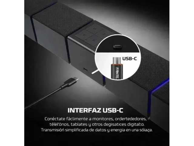 Compr&aacute; la Barra de Sonido Fantech BS163 RGB 10W. Audio est&eacute;reo potente, iluminaci&oacute;n RGB fija y din&aacute;mica, conexi&oacute;n USB y Jack 3.5 mm para PC y TV.