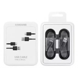 Cable Samsung Original Tipo C - USB A 1.5m Pack x 2