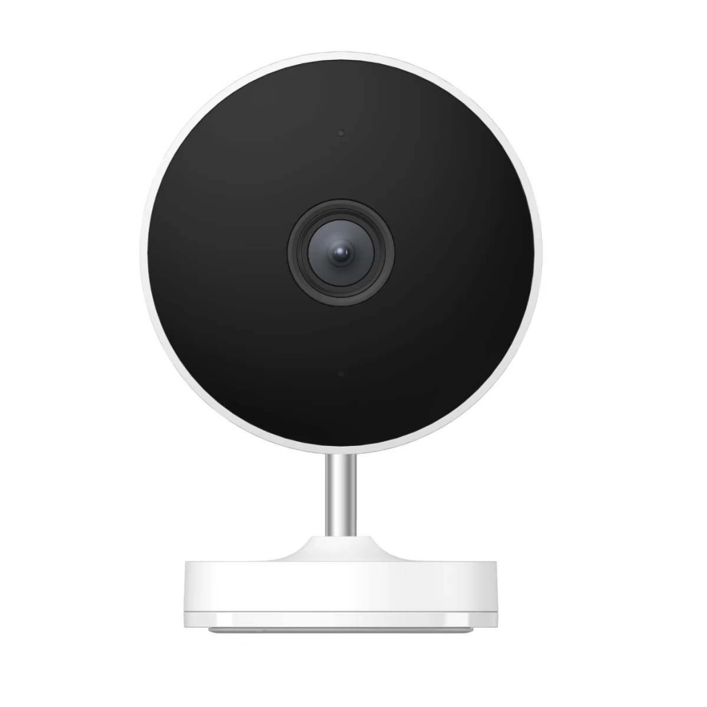 Xiaomi Outdoor Camera AW200 mostrando su diseño compacto y opciones de montaje flexible. Integración con Mi Home. Avlis Uruguay