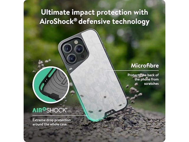 Protege tu iPhone 14 Plus con la funda Mous Limitless 5.0 Silver Pearl.