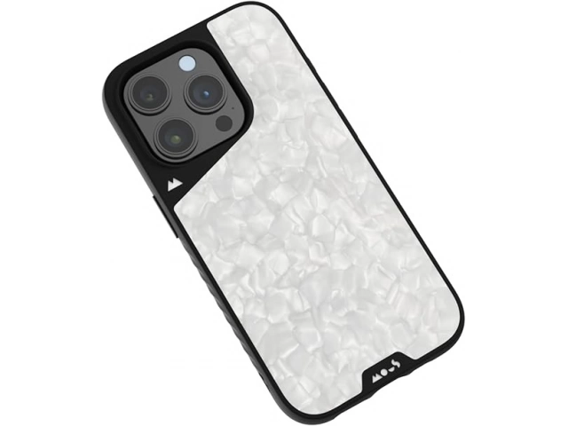 Protege tu iPhone 14 Plus con la funda Mous Limitless 5.0 Silver Pearl.