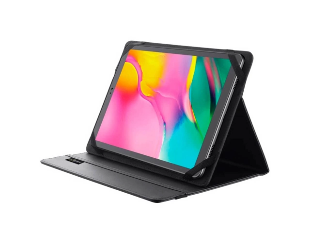 Protecci&oacute;n con estilo para tu tablet de 10 pulgadas. Funda Trust con funci&oacute;n soporte y cierre el&aacute;stico. &iexcl;Seguridad y practicidad para tu dispositivo en este 2026!