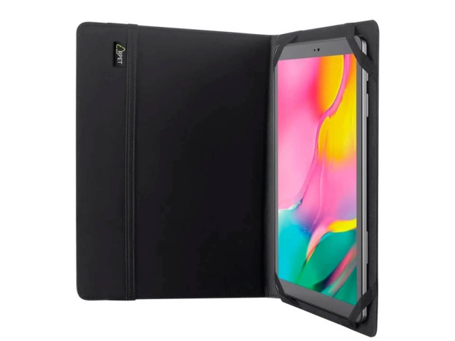 Protecci&oacute;n con estilo para tu tablet de 10 pulgadas. Funda Trust con funci&oacute;n soporte y cierre el&aacute;stico. &iexcl;Seguridad y practicidad para tu dispositivo en este 2026!