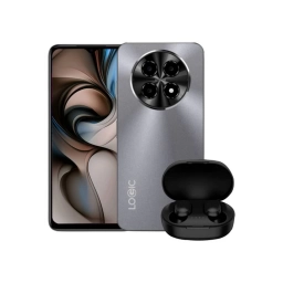 Celular Logic L66F 4/128gb Gray + Auriculares de Regalo