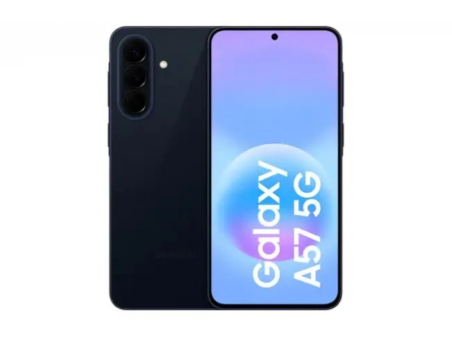 Compr&aacute; el Samsung Galaxy A57 5G Navy. Pantalla Super AMOLED  120Hz, 256GB de memoria, c&aacute;mara triple de 50MP con OIS y resistencia IP68.