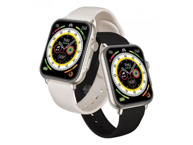 Smartwatch Argom S55 Beige en su empaque, listo para comprar en Avlis Uruguay, con envío a todo el país.