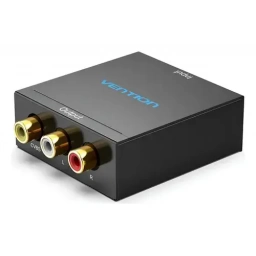 Convertidor HDMI a RCA Metal Negro Vention