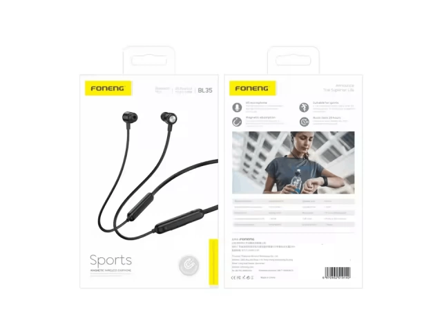 Empaque original del Foneng BL35, presentación profesional y atractiva.