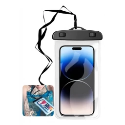 Funda de celular para agua Usams 7 Transparente