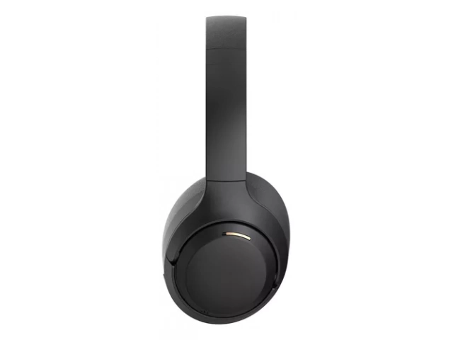 Vista lateral de los auriculares Honor Choice VZ en negro resaltando su diseño estilizado