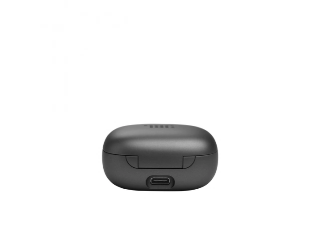 Estuche cerrado de los JBL Live PRO 2 Black, compacto y elegante