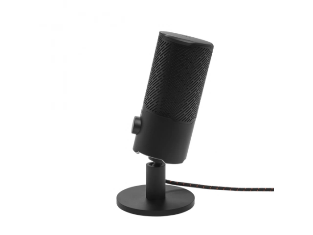 Función tap-to-mute con indicador LED RGB del micrófono JBL Quantum Stream negro, venta en Avlis Uruguay.