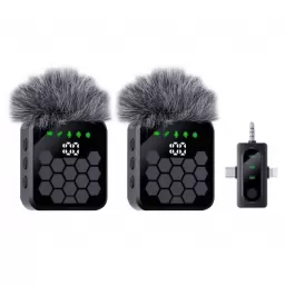 Microfono Solapero Treqa Mic 5 - 2.4G con display