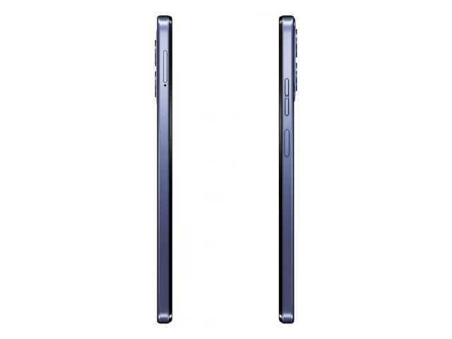Motorola G34 5G 8/256GB Azul lateral derecho mostrando botones