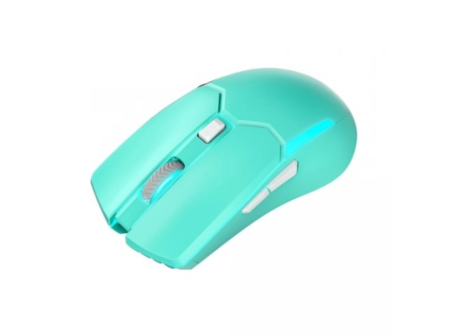 Mouse Gamer Inalámbrico Fantech Venom II WGC2 en color Menta, con iluminación RGB y sensor de 4200 DPI. Estilo y precisión. Avlis Uruguay.