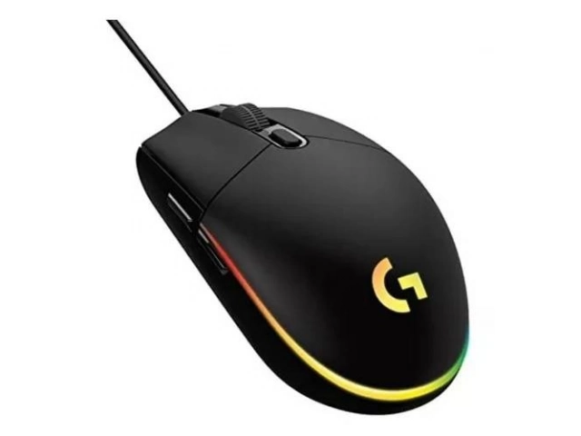 Logitech G203 LIGHTSYNC Negro | Mouse Gaming RGB de Alto Rendimiento