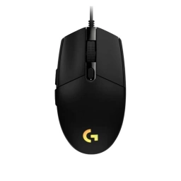 Mouse Logitech G203 Cableado Black