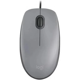 Mouse Logitech M110 Silent Cableado Grey