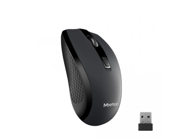 Descubre el mouse Meetion R560 inalámbrico color chocolate. Disfruta de precisión ajustable (800-1600 DPI), 4 botones y un alcance de 10m. ¡Mejora tu productividad hoy!