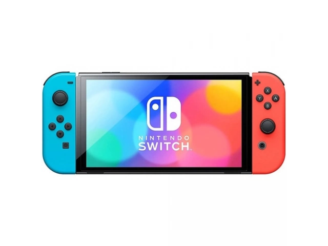 Nintendo Switch OLED Neon Red/Blue | Consola Port&aacute;til