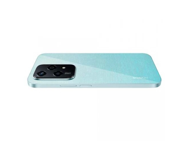 Pantalla AMOLED vibrante del celular Honor 200 Lite Cyan Lake, ideal para disfrutar contenido multimedia en Uruguay
