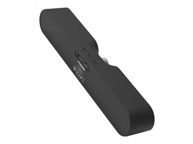 Diseño portátil con correa de transporte del parlante Foneng BL12 10W, ideal para llevar, en Avlis Maldonado.