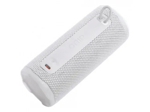 El JBL Grip White combina elegancia y durabilidad extrema (IP68). Sonido JBL Pro de 16W, 14 horas de autonomía y compatible con Auracast.