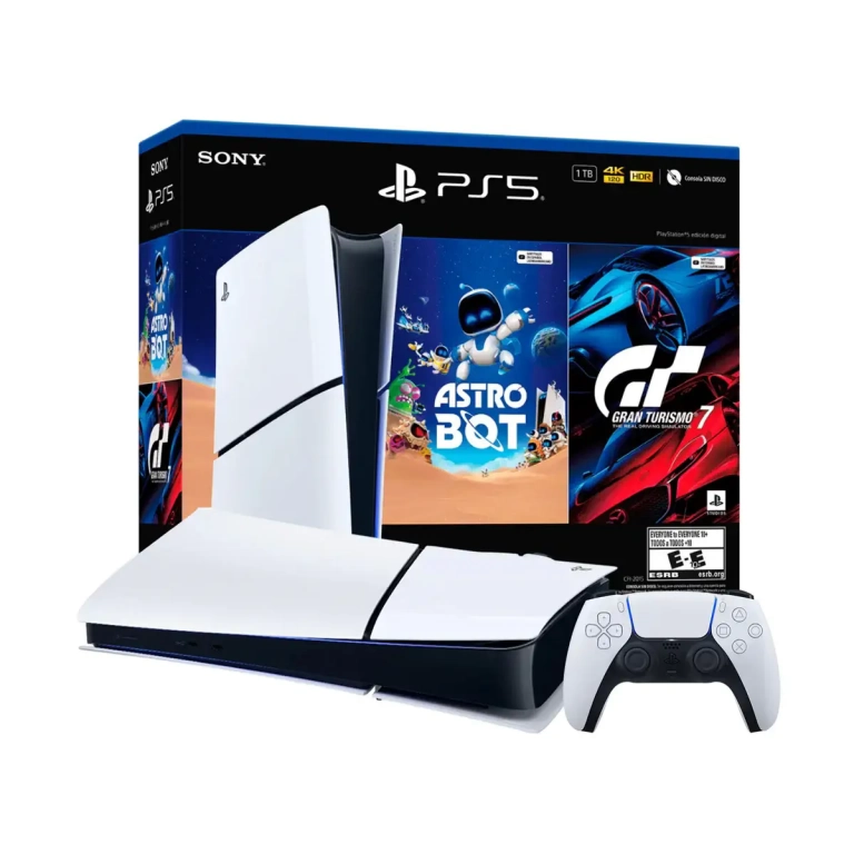 Playstation 5 Slim Digital 825GB + Astrobot y Gran Turismo 7
