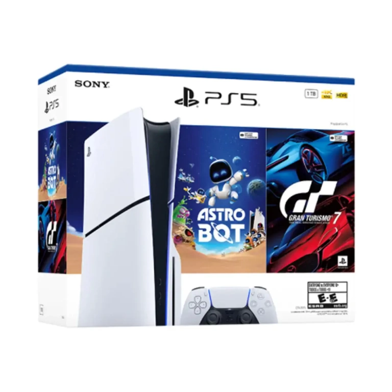 Playstation 5 Slim Standard 1TB + Astrobot y Gran Turismo 7