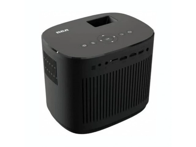 Proyector RCA RPJ181 de alto desempe&ntilde;o. Resoluci&oacute;n HD 720p de &uacute;ltima generaci&oacute;n, 120 l&uacute;menes ANSI de punta y est&aacute;ndar t&eacute;cnico superior. &iexcl;Cine en casa hoy!