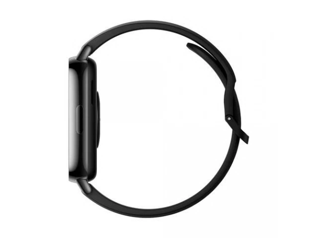 Xiaomi Redmi Watch 5 Lite Negro en uso durante actividad deportiva, mostrando monitoreo de salud en Uruguay.