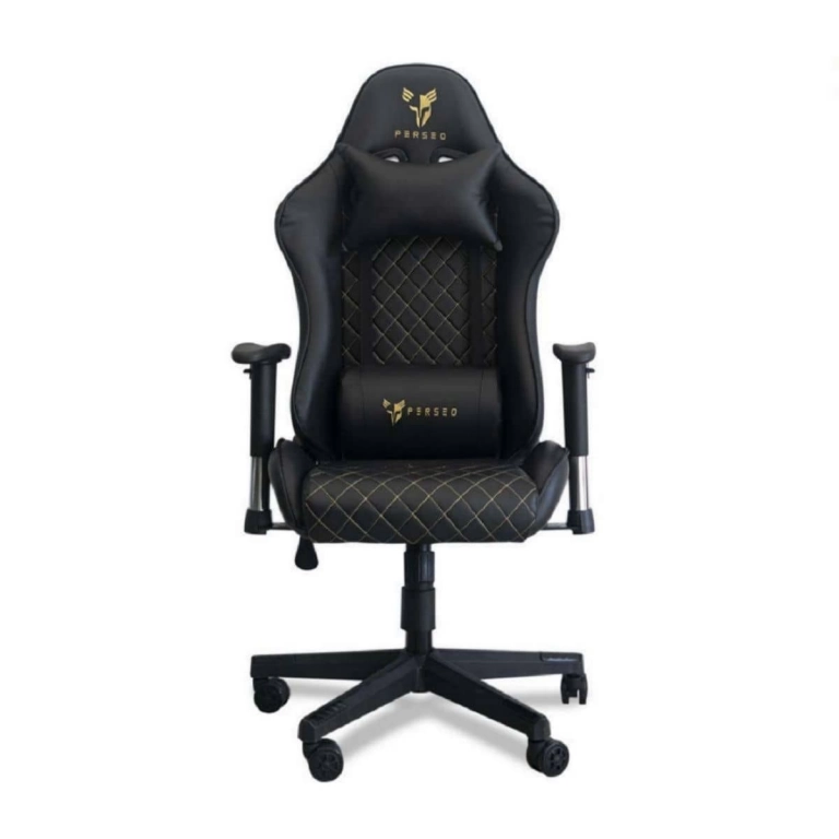 Silla Gamer Perseo Pegasus Negro/dorado