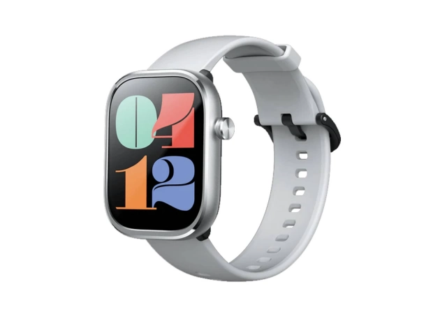 Smartwatch Mibro C4 con pantalla HD de 2.01", llamadas Bluetooth y monitoreo de salud.