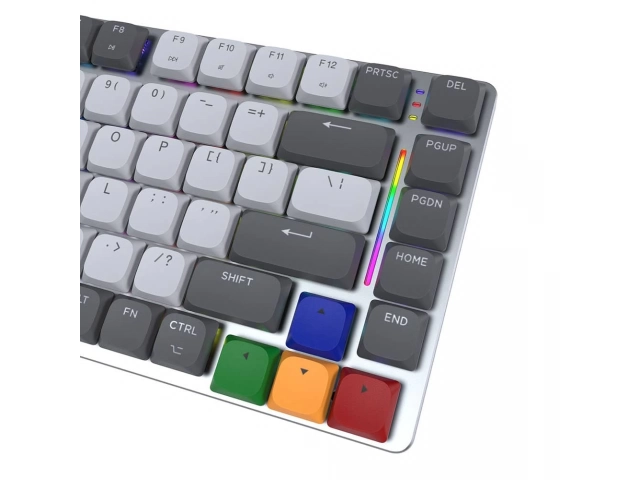 Teclado mec&aacute;nico Fantech MK915 75%. Dise&ntilde;o compacto con 82 teclas, iluminaci&oacute;n RGB personalizable y switches de alta durabilidad. &iexcl;M&aacute;ximo rendimiento gamer!