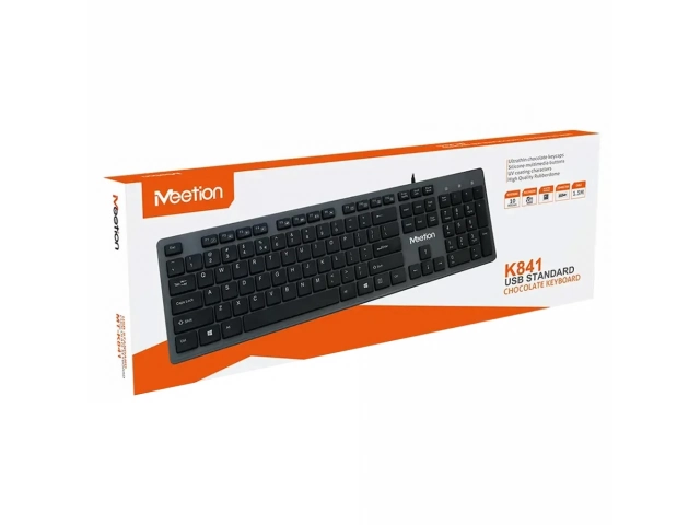 Teclado Meetion WK410 inalámbrico ultra slim en español (color). Diseño elegante y teclas silenciosas. Avlis Uruguay.
