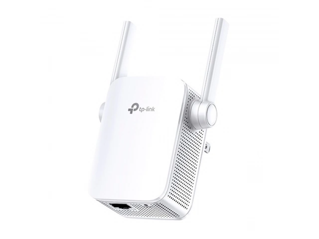 Repetidor extensor Wi-Fi TP-Link TL-WA855RE N300 con dos antenas externas para eliminar zonas sin Wi-Fi y mejorar cobertura. Avlis Uruguay.