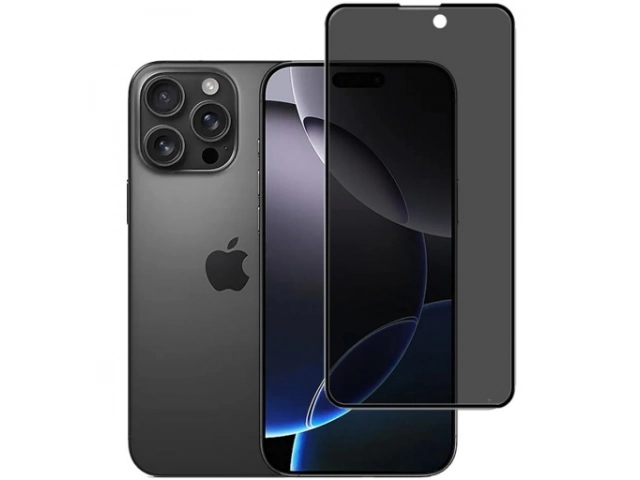 Vidrio Templado Privacidad Mcdodo para iPhone 16 Pro | 9H Anti-Spy