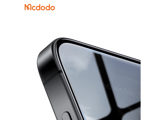 Protege tu iPhone 16 Pro Max con el cristal templado de privacidad Mcdodo 9H.
