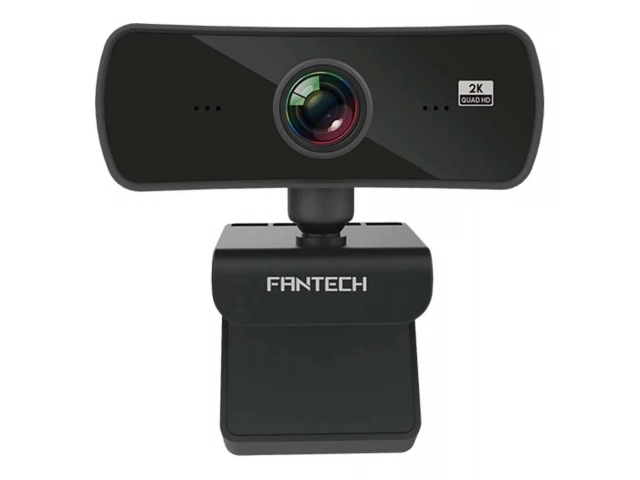 Webcam Fantech Luminous C30 con resolución 2K QHD (4MP) y micrófono integrado. Video de alta calidad para PC. Avlis Uruguay