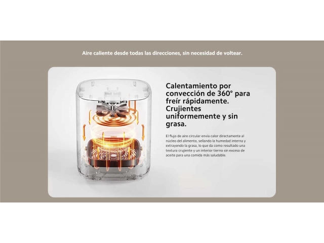 Descubre la Xiaomi Mi Smart Air Fryer 4.5L. Cocina saludable y rápido con control inteligente. ¡Compra ahora y transforma tu cocina!