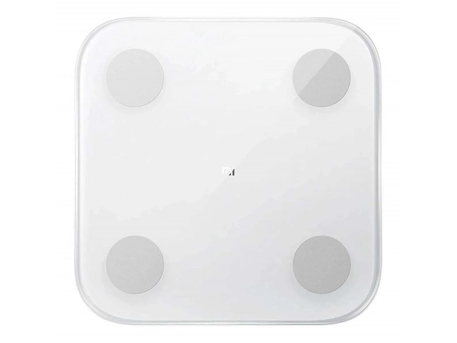 Balanza Xiaomi Mi Smart Scale 2 en color blanco, diseño minimalista y moderno. Encontrala en Avlis.